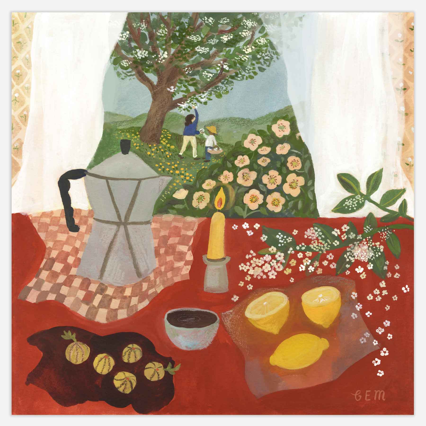Elderflower Season Print