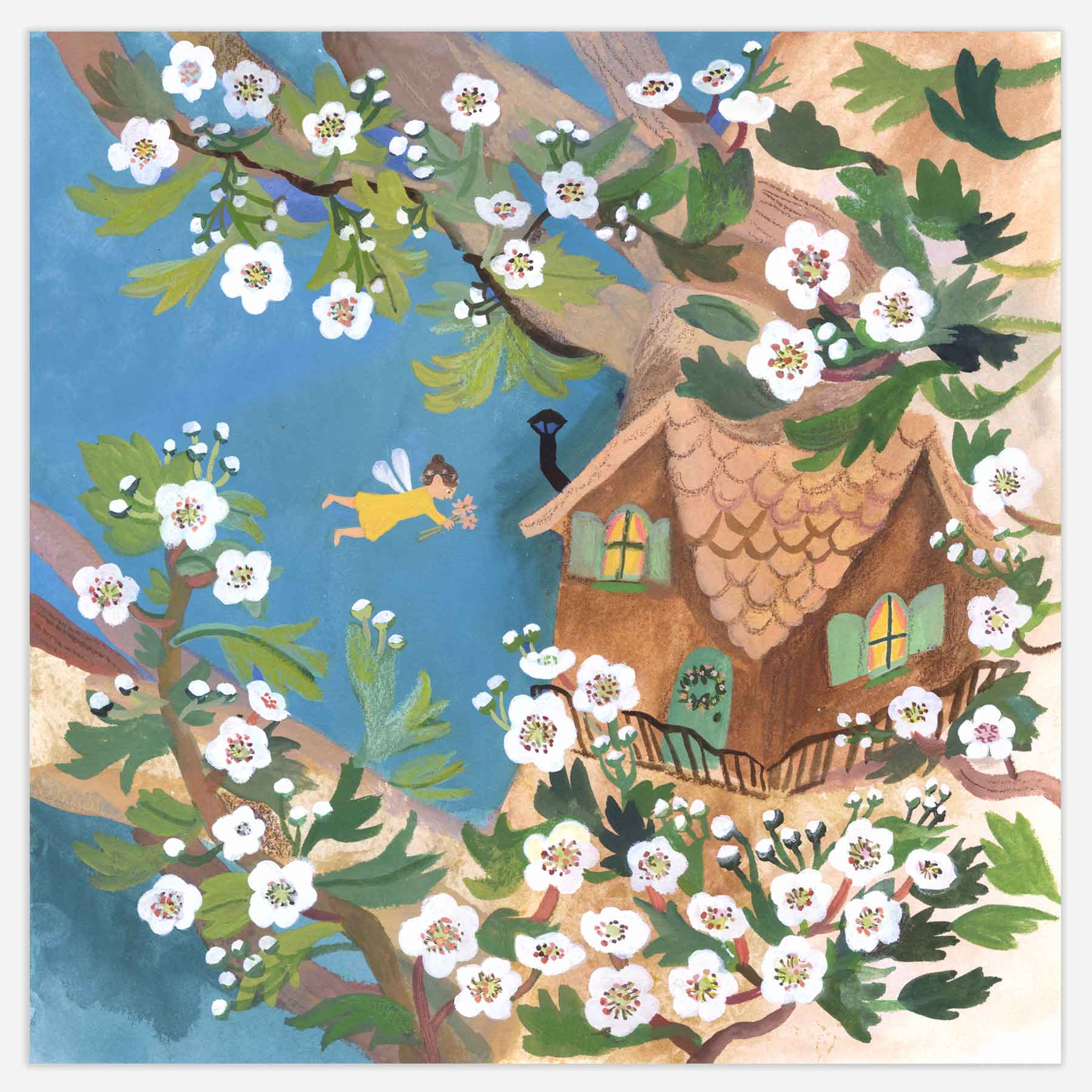 May Blossom Magic Print