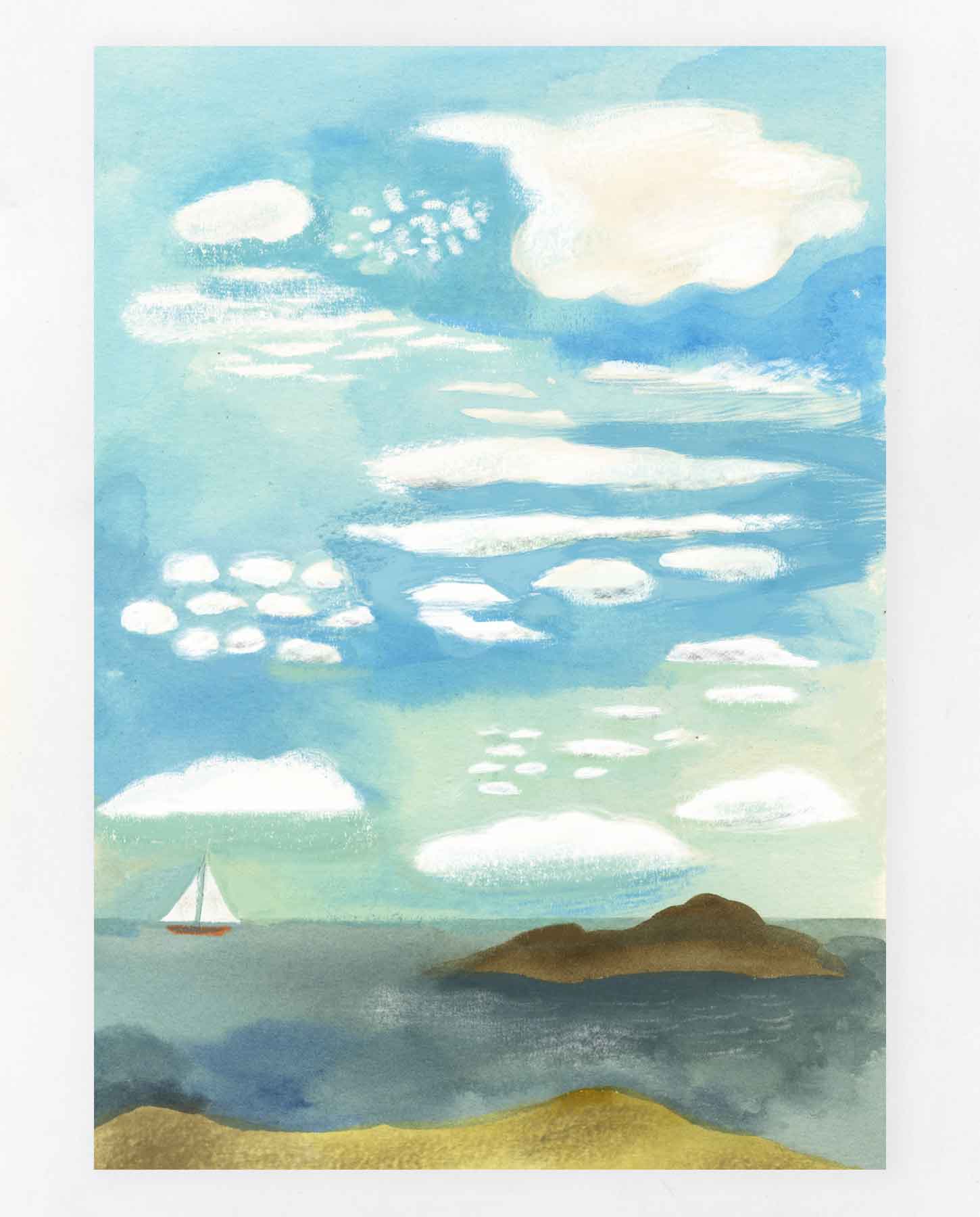 Clouds Print