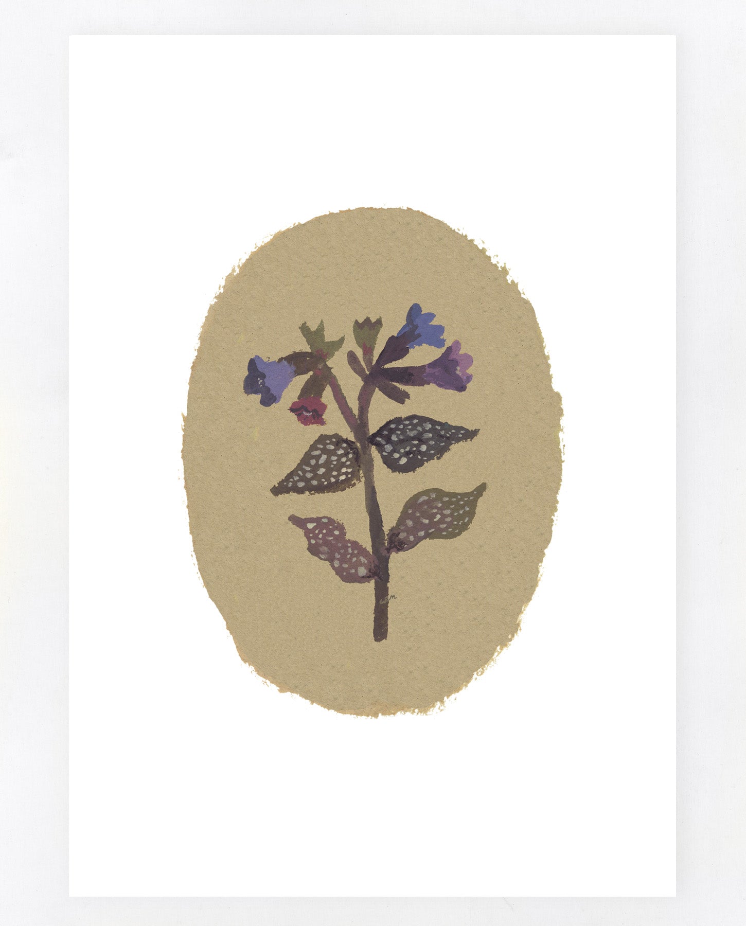 Lung Wort A5 print