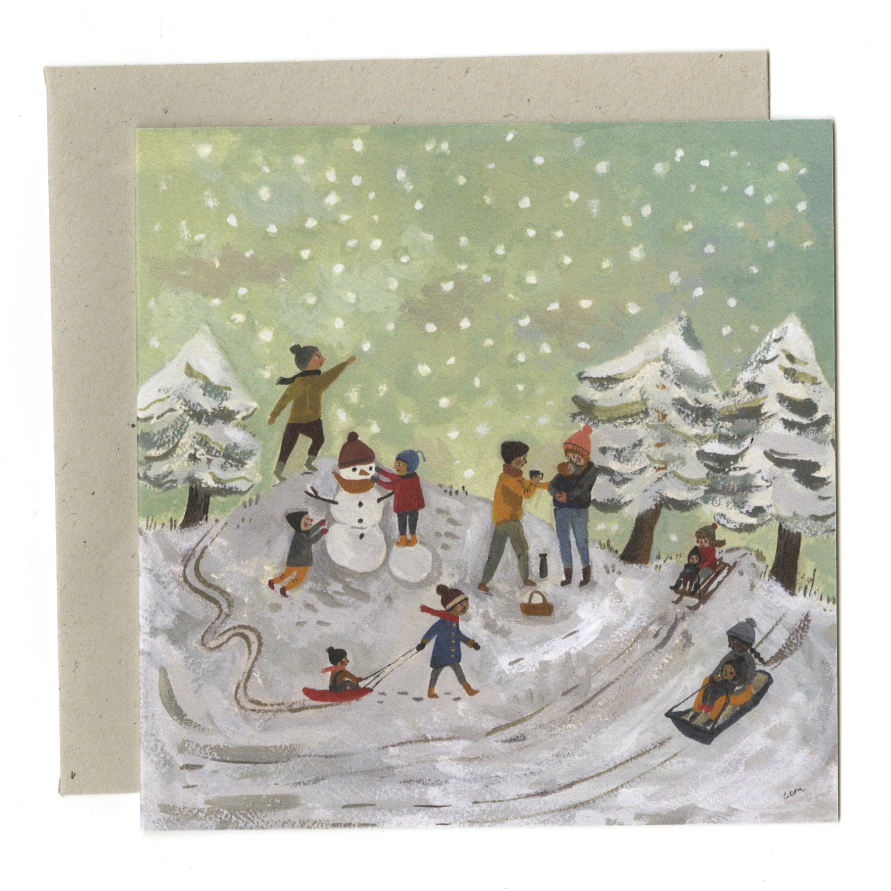Snow Day card