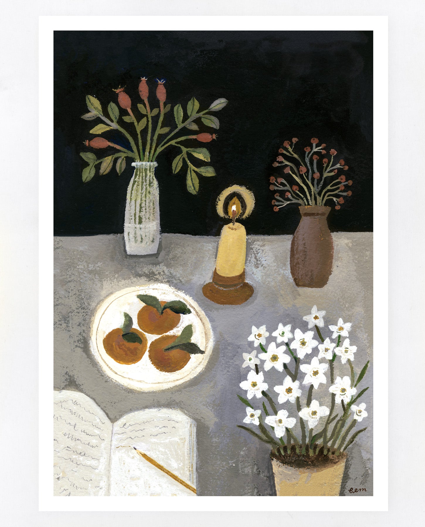 The Winter Table print