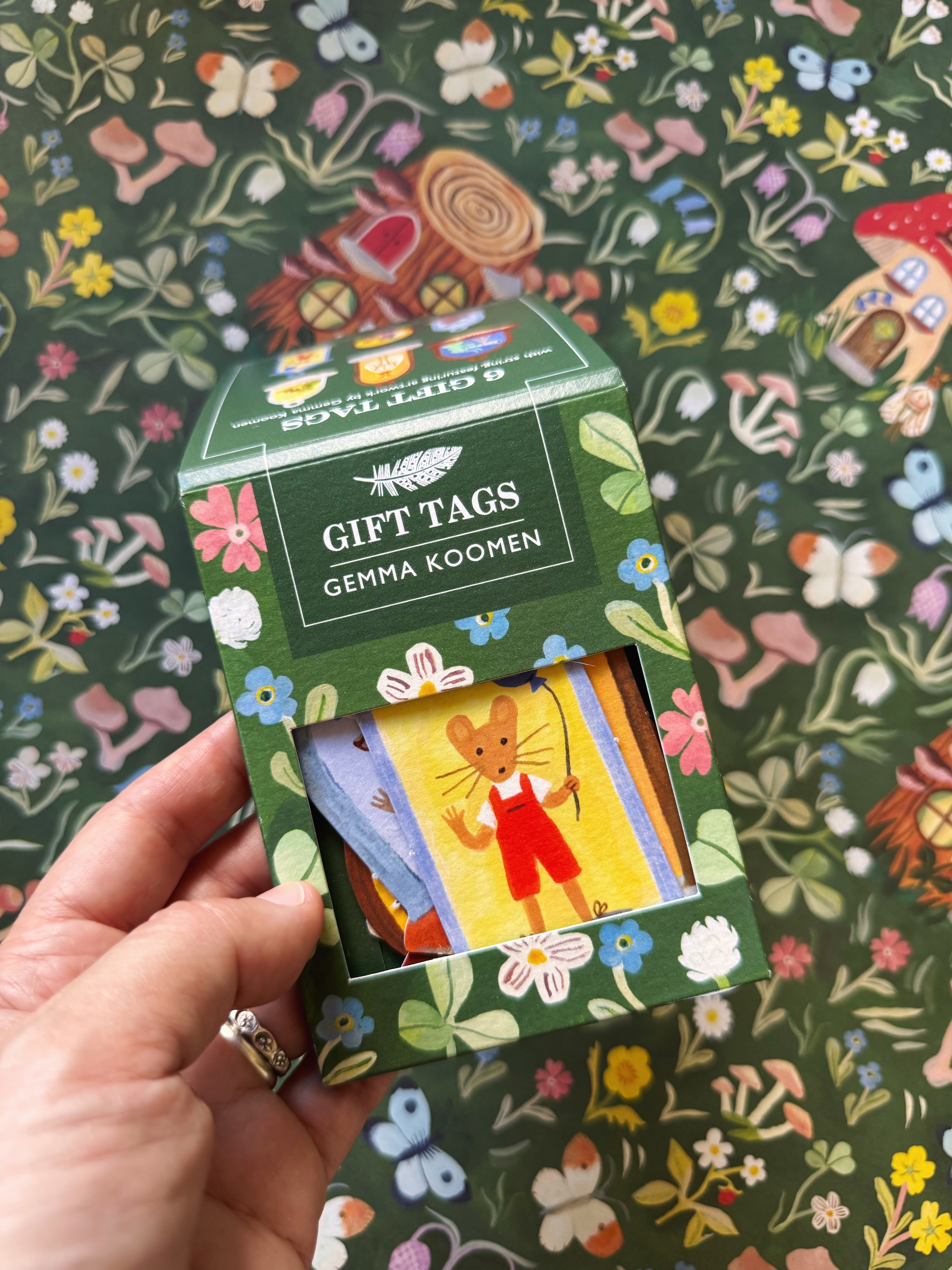 Toadstool Friends Gift Tags