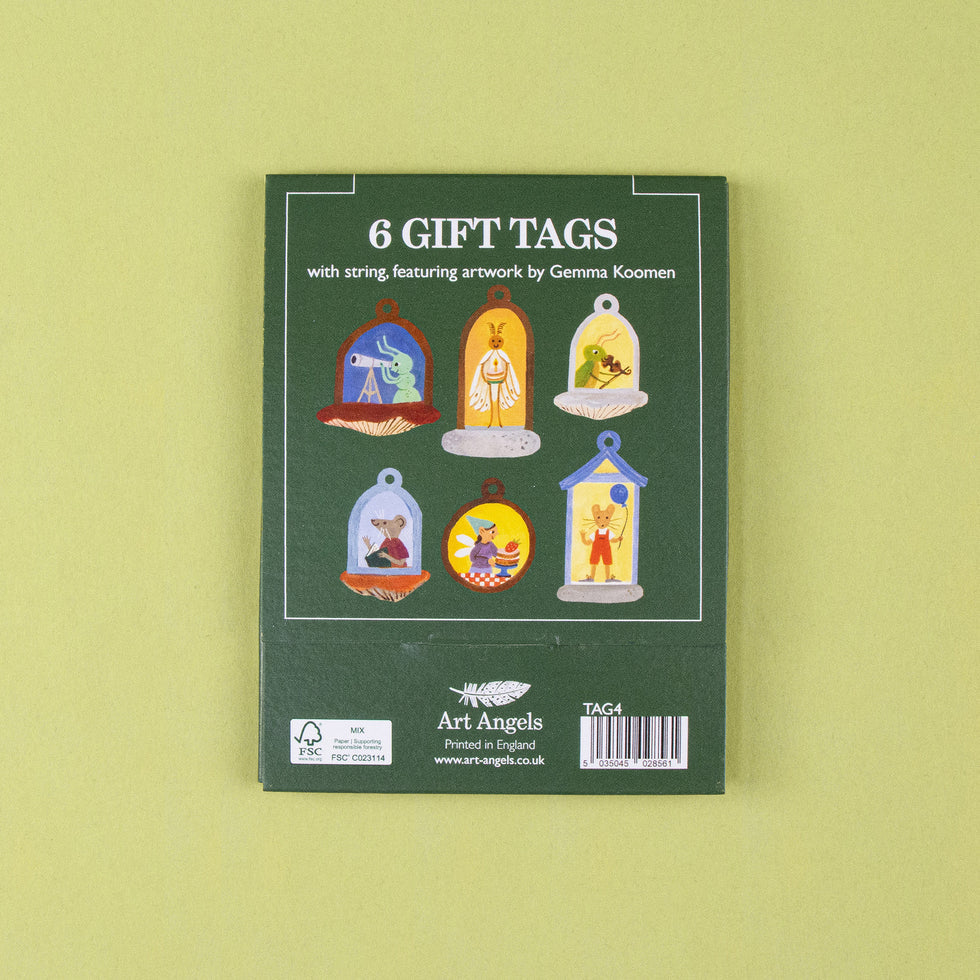 Toadstool Friends Gift Tags