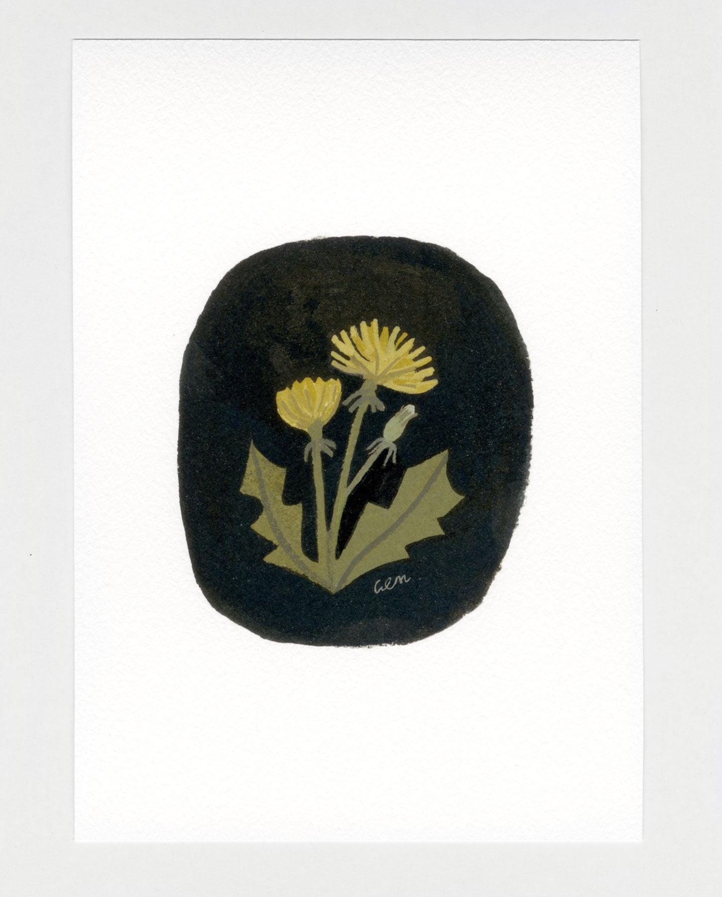 Dandelion a5 print