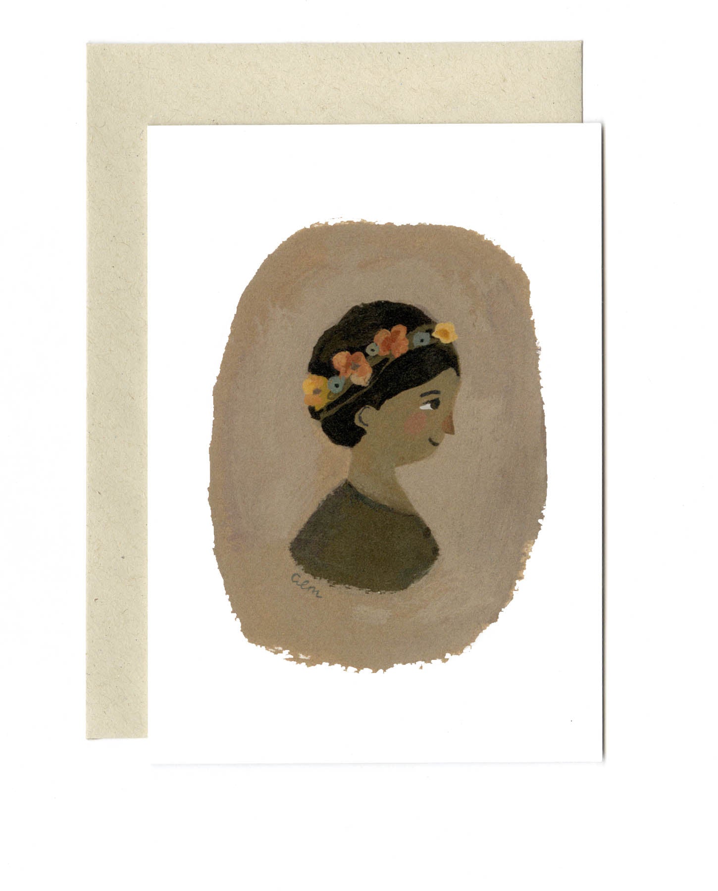 Flower Crown card