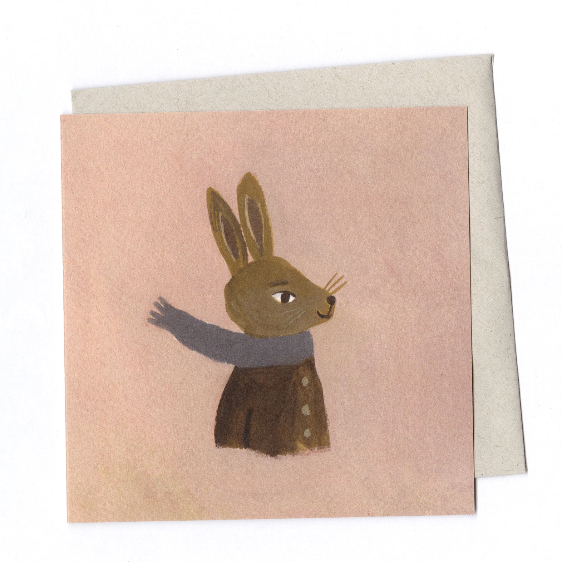 Hare in Winter card