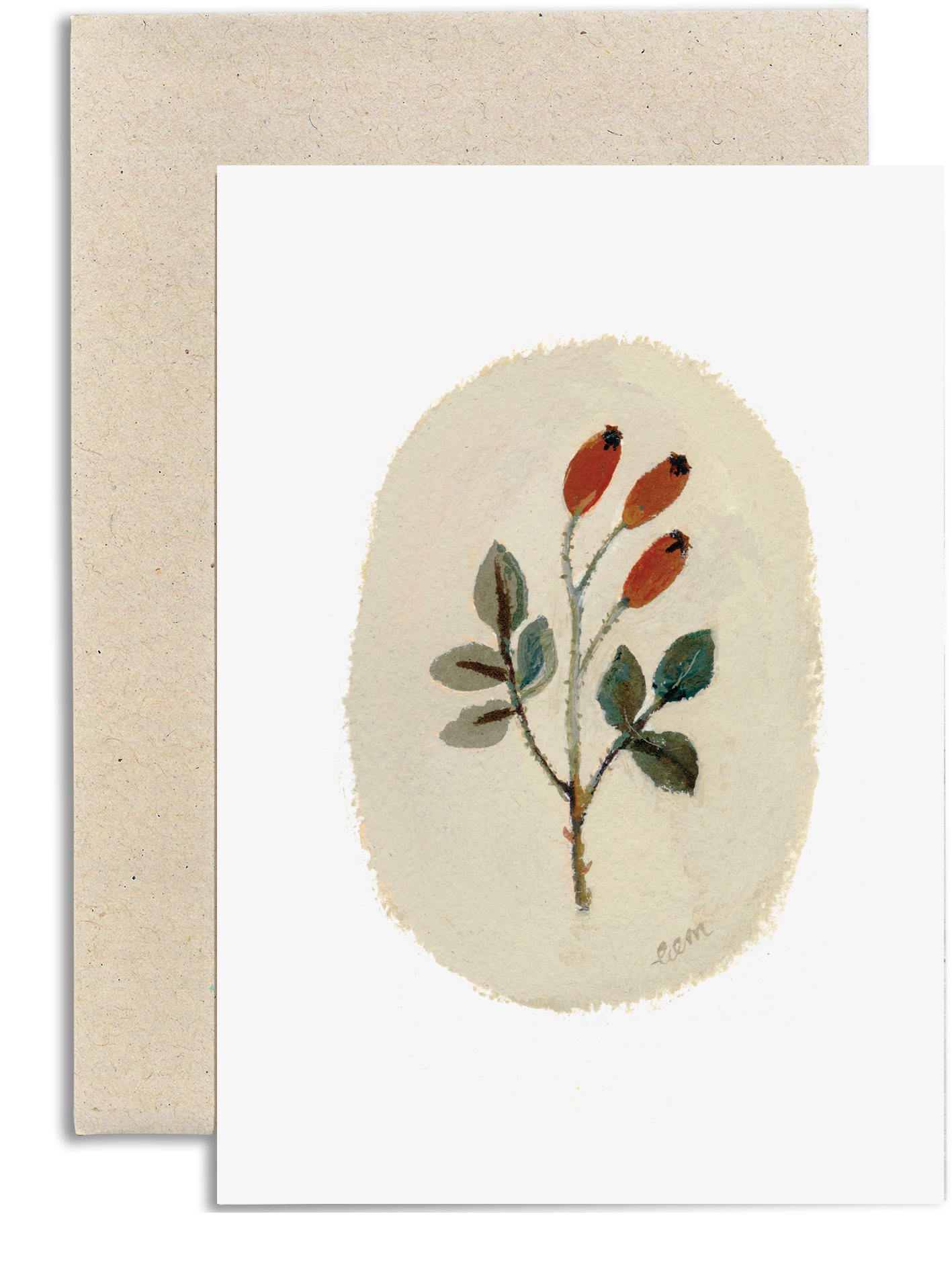 Rosehips card